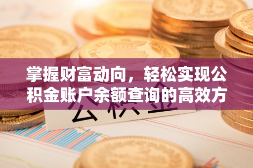 下营掌握财富动向，轻松实现公积金账户余额查询的高效方式